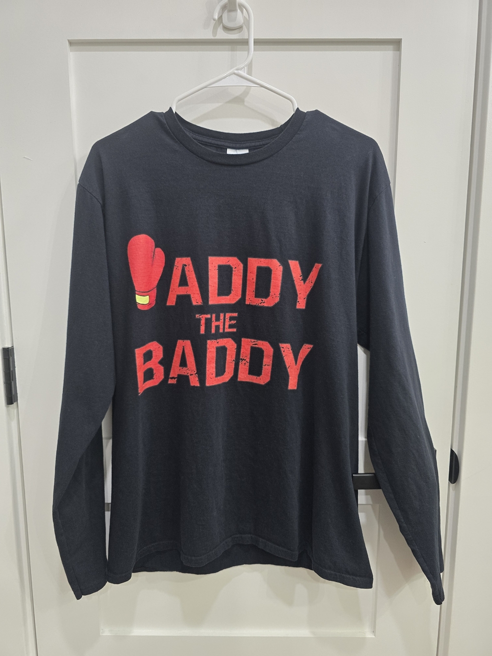 Paddy "Paddy The Baddy" Pimblett  Long-Sleeve Tee - Black with Red Graphic